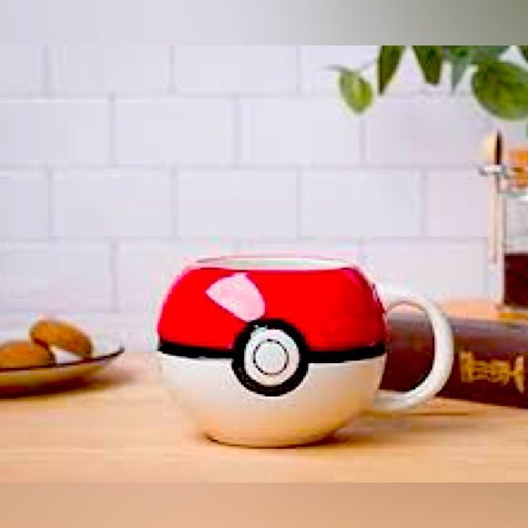 Pokémon Pokeball Ceramic Coffee Mug - Picture 8 of 14